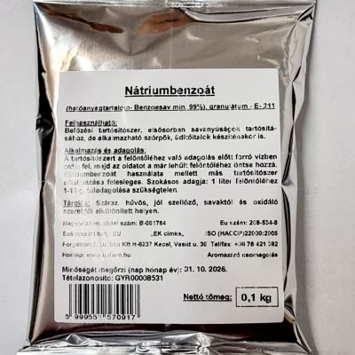 Nátriumbenzoát 0.1 kg