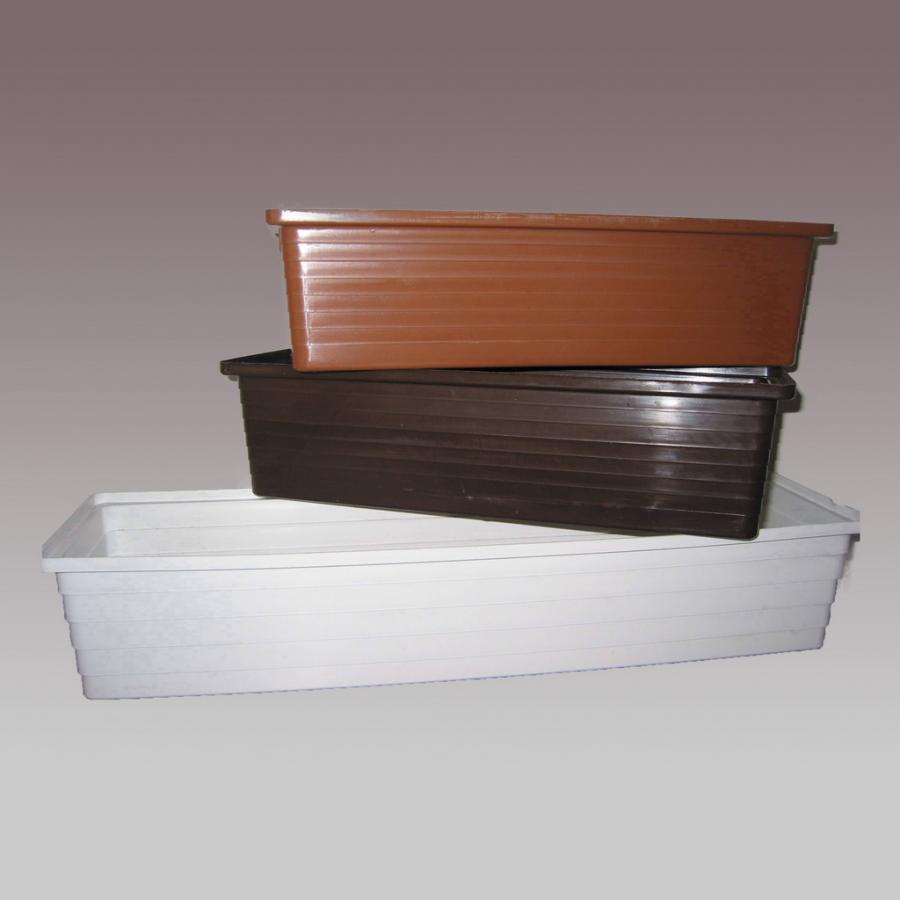 Balkon láda fehér 60 cm